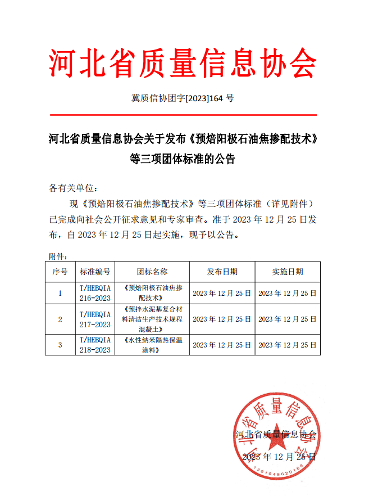 三项建材行业团体标准正式发布实施-效擎动力机械有限公司(图1)