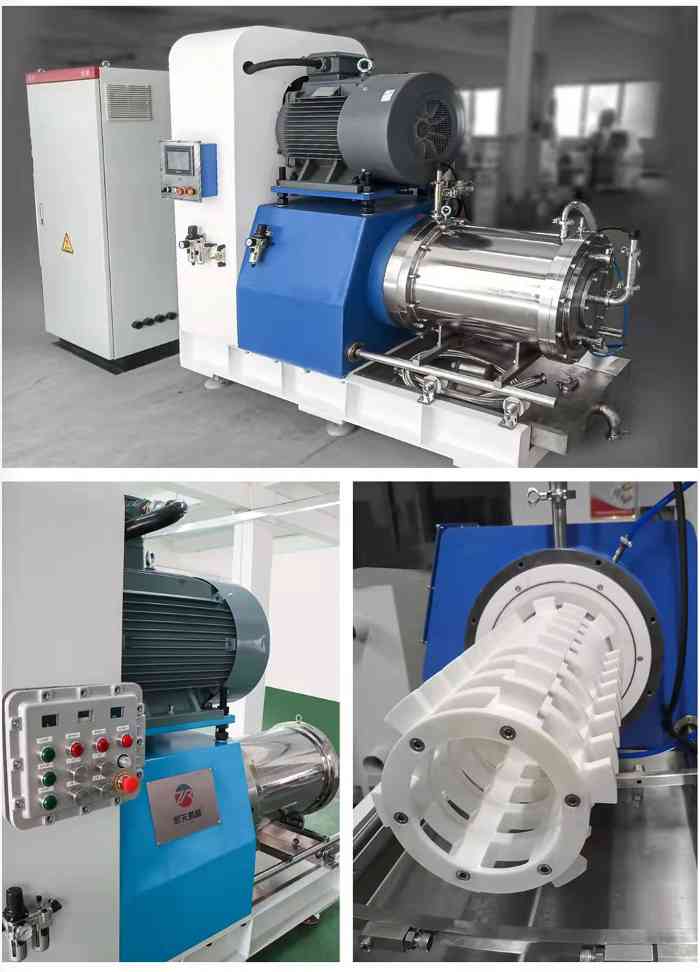 RTJX-10棒销纳米卧式砂磨机(图2)