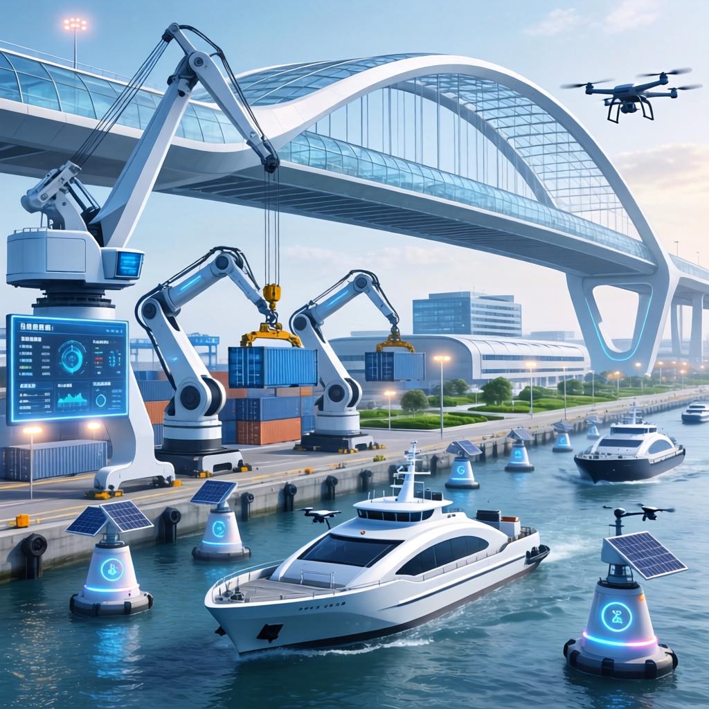 智慧港口与航道建设新政解析 数字化转型新方向-效擎动力机械有限公司(图1)