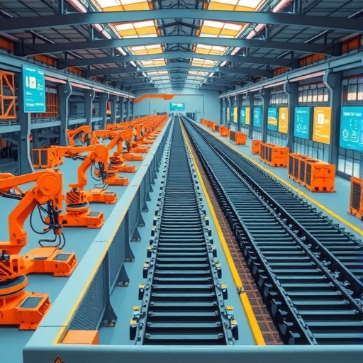 世界首条高铁预制箱梁智能建造生产线投产-效擎动力机械有限公司(图1)