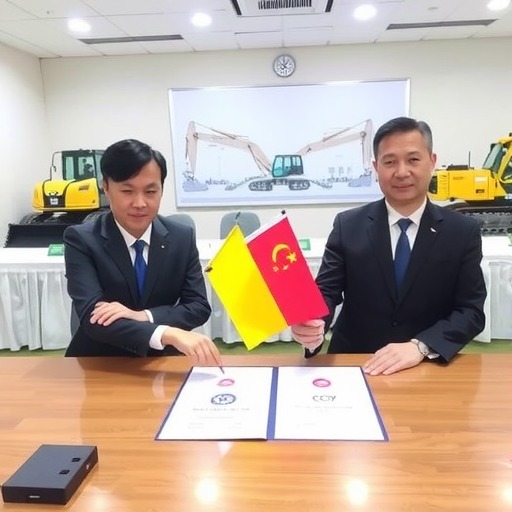 徐工携手中建三局深化战略合作 共谋海外发展新篇章-效擎动力机械有限公司(图4)