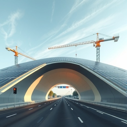 全国首座高速公路“零碳隧道”清洁能源工程正式开工!(图1) 全国首座高速公路“零碳隧道”清洁能源工程正式开工!(图1)