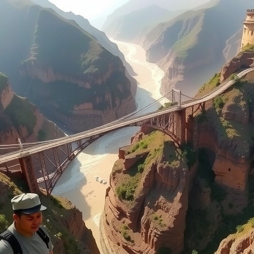 黄河上游首座八车道跨河大桥即将跨越天险实现“牵手”(图4)