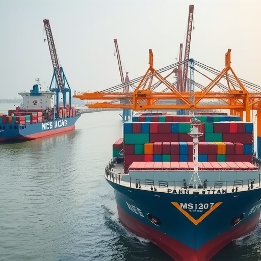 中非物流通道作业量暴涨206% 烟台港释放供应链潜力-辰飞雨效擎动力机械(图1) 中非物流通道作业量暴涨206% 烟台港释放供应链潜力-辰飞雨效擎动力机械(图1)