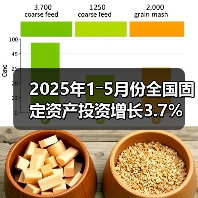 2025年1―5月份全国固定资产投资增长3.7%(图4) 2025年1―5月份全国固定资产投资增长3.7%(图4)