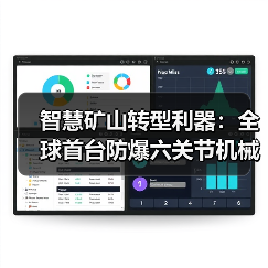 智慧矿山转型利器:全球首台防爆六关节机械臂打破行业边界(图3) 智慧矿山转型利器:全球首台防爆六关节机械臂打破行业边界(图3)