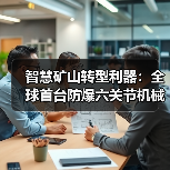 智慧矿山转型利器:全球首台防爆六关节机械臂打破行业边界(图2) 智慧矿山转型利器:全球首台防爆六关节机械臂打破行业边界(图2)