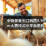 中铁装备出口韩国8.98m大直径泥水平衡盾构机下线(图4) 中铁装备出口韩国8.98m大直径泥水平衡盾构机下线(图4)