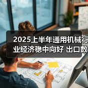 2025上半年通用机械行业经济稳中向好 出口数据亮眼（图2）