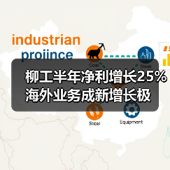 柳工半年净利增长25% 海外业务成新增长极(图1) 柳工半年净利增长25% 海外业务成新增长极(图1)