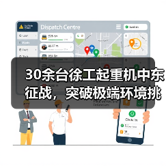30余台徐工起重机中东征战，突破极端环境挑战（图3）
