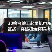 30余台徐工起重机中东征战，突破极端环境挑战（图2）