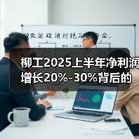 柳工2025上半年净利润增长20%-30%背后的原因？（图1）