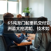 65吨龙门起重机交付亚洲最大挖泥船，技术如何应对极端环境？（图3）