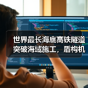 世界最长海底高铁隧道突破海域施工，盾构机如何攻克深水挑战？（图3）