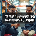 世界最长海底高铁隧道突破海域施工，盾构机如何攻克深水挑战？（图1）