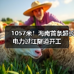 1057米!海南首条超长电力过江隧道开工(图4) 1057米!海南首条超长电力过江隧道开工(图4)