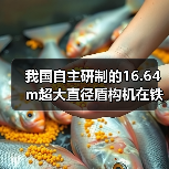 我国自主研制的16.64m超大直径盾构机在铁建重工下线(图4) 我国自主研制的16.64m超大直径盾构机在铁建重工下线(图4)