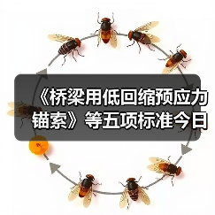 《桥梁用低回缩预应力锚索》等五项标准今日实施(图3) 《桥梁用低回缩预应力锚索》等五项标准今日实施(图3)