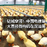 钻城穿河！中国电建最大直径盾构机在深汕高铁始发（图1）