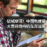 钻城穿河！中国电建最大直径盾构机在深汕高铁始发（图3）