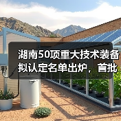 湖南50项重大技术装备拟认定名单出炉,首批产品有哪些?(图2) 湖南50项重大技术装备拟认定名单出炉,首批产品有哪些?(图2)
