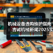机械设备选购维护指南:吉诚机械新闻2025实用解析(图3) 机械设备选购维护指南:吉诚机械新闻2025实用解析(图3)