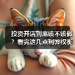 投资开店到底该不该做?看完这几点利弊权衡再决定(图1) 投资开店到底该不该做?看完这几点利弊权衡再决定(图1)