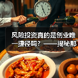 风险投资真的是创业唯一捷径吗?——揭秘那些被光环掩盖的致命陷阱(图1) 风险投资真的是创业唯一捷径吗?——揭秘那些被光环掩盖的致命陷阱(图1)