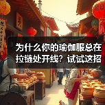 为什么你的瑜伽服总在拉链处开线?试试这招(图3) 为什么你的瑜伽服总在拉链处开线?试试这招(图3)