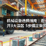 机械设备选择指南|避开3大误区 5步搞定采购2025(图1) 机械设备选择指南|避开3大误区 5步搞定采购2025(图1)