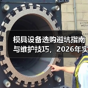 模具设备选购避坑指南与维护技巧，2026年实用干货