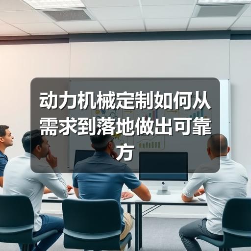 动力机械定制如何从需求到落地做出可靠方案(图3) 动力机械定制如何从需求到落地做出可靠方案