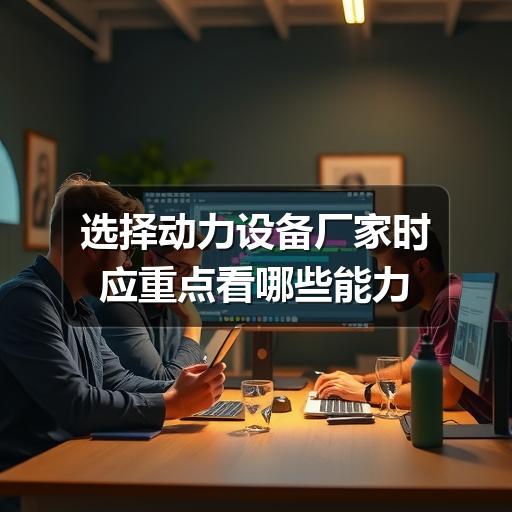 选择动力设备厂家时应重点看哪些能力(图2) 选择动力设备厂家时应重点看哪些能力