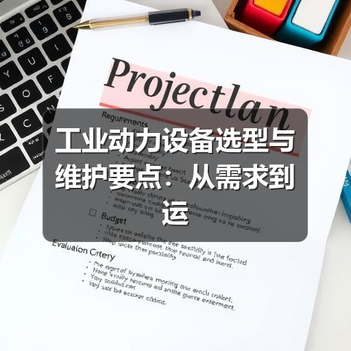 工业动力设备选型与维护要点:从需求到运行的实用指南(图2) 工业动力设备选型与维护要点:从需求到运行的实用指南