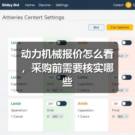 动力机械报价怎么看,采购前需要核实哪些信息(图2) 动力机械报价怎么看,采购前需要核实哪些信息