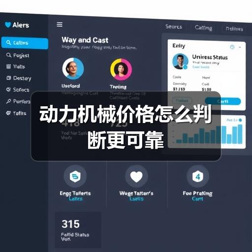 动力机械价格怎么判断更可靠